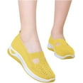 thumbnail image 4 of HeaCare Orthowalk Shoes for Women Orthopedic Arch Support Woven Mesh Breathable Soft Sneakers Slip On Wide Diabetic Footwear, 2025 New Mothers Day Gifts, 4 of 12