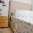 thumbnail image 2 of Snowflake 100% Cotton 4-Piece King Flannel Sheet Set, 2 of 4