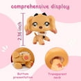 thumbnail image 7 of Mini Pet Shop Cocker Spaniel #716 with Bowknot Collar Accessories,Collectible Little Animal Figurine Toys, 7 of 7