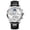 Black, variant on Men Casual Waterproof Roman numerals Leather Band Analog Quartz Wristwatches with Chronograph Calender Business Watch