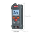 thumbnail image 3 of NJTY Compact NJTY T1 Digital Multimeter with True RMS, Auto Power-off, and Backlight - Portable Mini Electrical Tester (Battery Not Included), 3 of 7