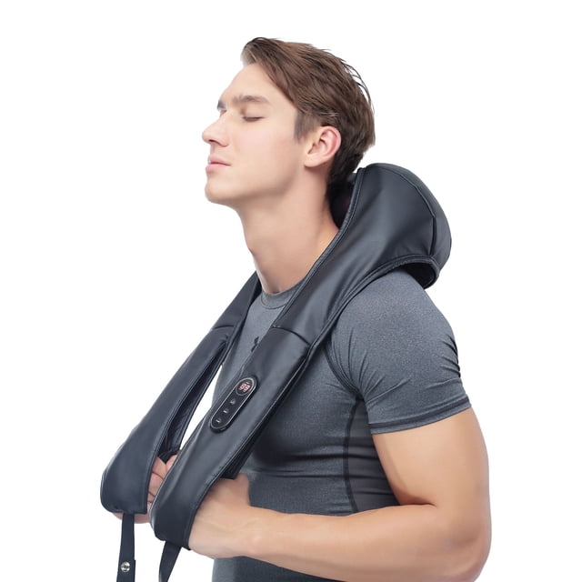 Masajeador Shiatsu Zeta Zeta para Cuello, Hombros y Espalda 3D Shiatsu