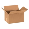 thumbnail image 2 of - 8x6x5 Pack of 100 Corrugated Cardboard Packing Shipping Mailing Moving Carton Boxes, 2 of 5