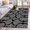 Black, variant on 3'x5' Area Rugs, Black Geometric Indoor Outdoor Area Rug for Living Room Bedroom, Paisley Modern Abstract Flower Washable Bathroom Rugs Kitchen Floor Carpet Mats Home Decor Aesthetic