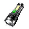 Linterna superbrillante, recargable por USB, reflector COB para exteriores (verde) Tmvgtek Iluminación del hogar multifuncional