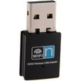 thumbnail image 2 of Adaptador WiFi USB de 300Mbps, adaptador de tarjeta de red LAN inalámbrica Dongle WiFi para computadora portátil de escritorio Windows 10 8 7 XP MAC OS (Plug and Play para Windows10) Ormromra CZDZ-ST121, 2 of 2