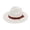 White, variant on Noric Women Wide Brim Sun Hat Foldable UV Protection with Belt Summer Beach Cap Floppy Hat for Vacation Travel