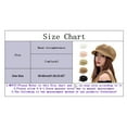 thumbnail image 3 of GHSOHS Hats Silk Bonnet Beanie Cowboy Hat Skullies Beanies Ladies Summer Outing Sunblock Tongue Octagon Beret Warm Baseball Caps Berets Fedoras Visors Headbands Camo Hat Khaki Skullies & Beanies, 3 of 4