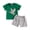 Green Duck Embroidery, variant on Okbabeha Baby Baseball Outfit Toddler Boy T Shirt Shorts 2 Piece Set Infant Birthday Outfit Summer Clothes