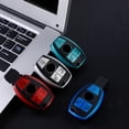 thumbnail image 6 of Leather TPU Car Key Fob Case Cover For Mercedes For Benz E C S Class W204 W212, 6 of 9