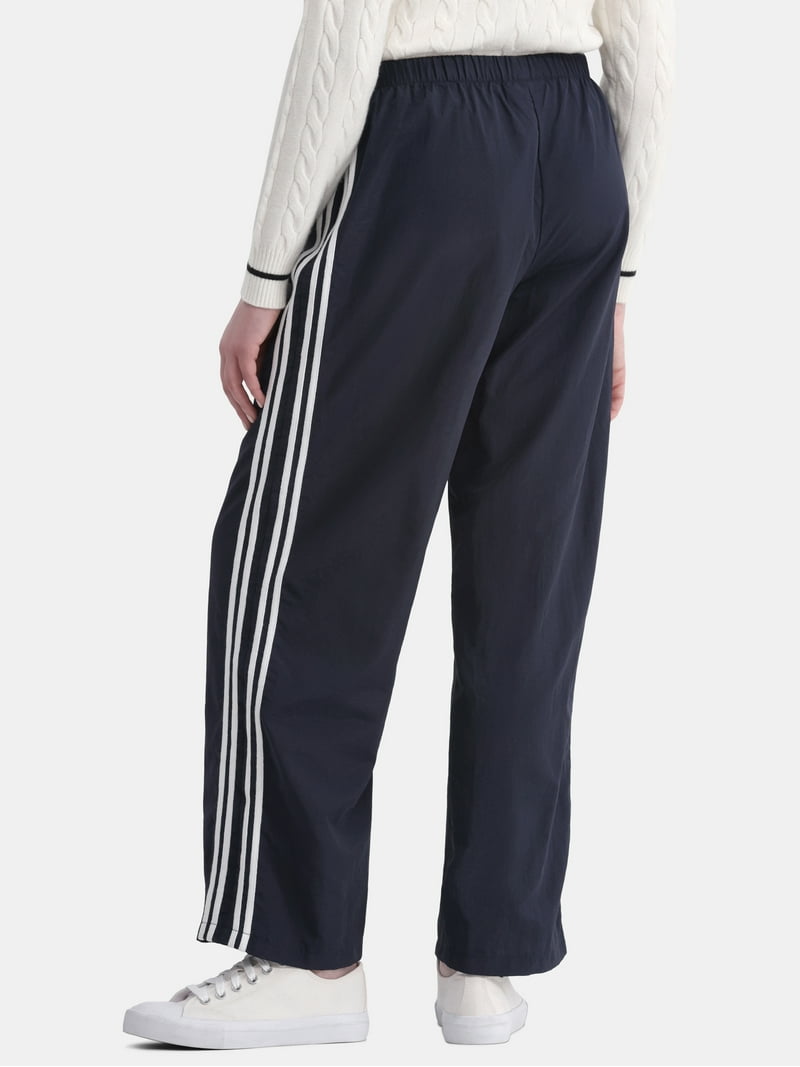 Futu-no-Stripe-Pants スラックス No Boundaries Side Stripe Track Pants, 31” Inseam, Women's and