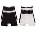 thumbnail image 2 of 6 Pack Mens Boxers Underwear Male Soft Briefs Shorts Size M 34-36 100% Cotton, 2 of 7