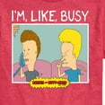 thumbnail image 3 of Beavis & Butthead - I'm Like Busy - Men's Short Sleeve Graphic T-Shirt, 3 of 5