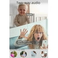 thumbnail image 6 of Rraycom 2K Pan/Tilt Baby Monitor, 4MP QHD, Motion Detection, Two-Way Talk, Color Night Vision, WiFi 6, Works with Alexa, 6 of 9