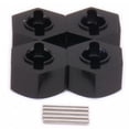 thumbnail image 1 of Montaje Hexagonal Bewildely Rueda Aleación de Aluminio 1/10 RGT 86100 86100JC FTX5579 Negro, 1 of 6