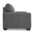thumbnail image 4 of Ashley Furniture Rannis Pewter Twin Sofa Sleeper, 4 of 10