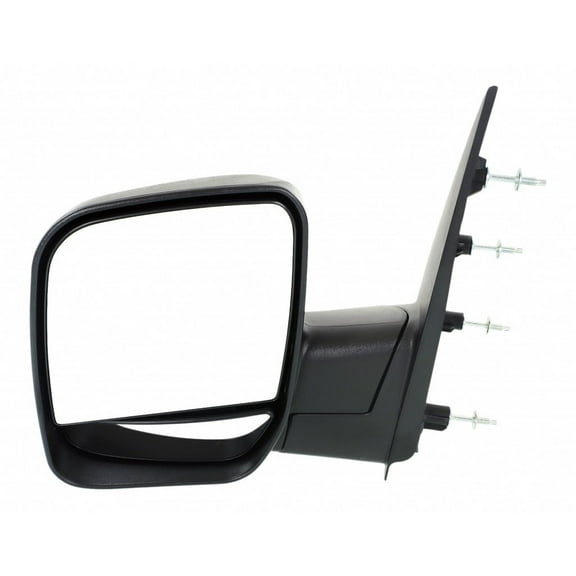 For Ford E-550 Super Duty 2003 Door Mirror Driver Side | Manual Folding Non-Heated with Dual Glass | Black Textured | FO1320253 | 3C2Z17683FAA