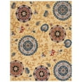 thumbnail image 2 of SAFAVIEH Blossom Danny Floral Wool Runner Rug, Gold/Multi, 2'3" x 14', 2 of 8