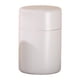 thumbnail image 1 of Lata de té redonda de acero inoxidable para cocina, ideal para hierbas. Blanco 400ml, 1 of 9