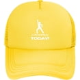 thumbnail image 2 of I Pooped Today Hat Mesh Trucker Hat Funny Baseball Cap Men Women, 2 of 6