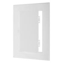 6x5 inch(145x115mm) Removable Hinged Access Panel, ABS Plumbing Access Doors Easy Wall Hole Cover, White