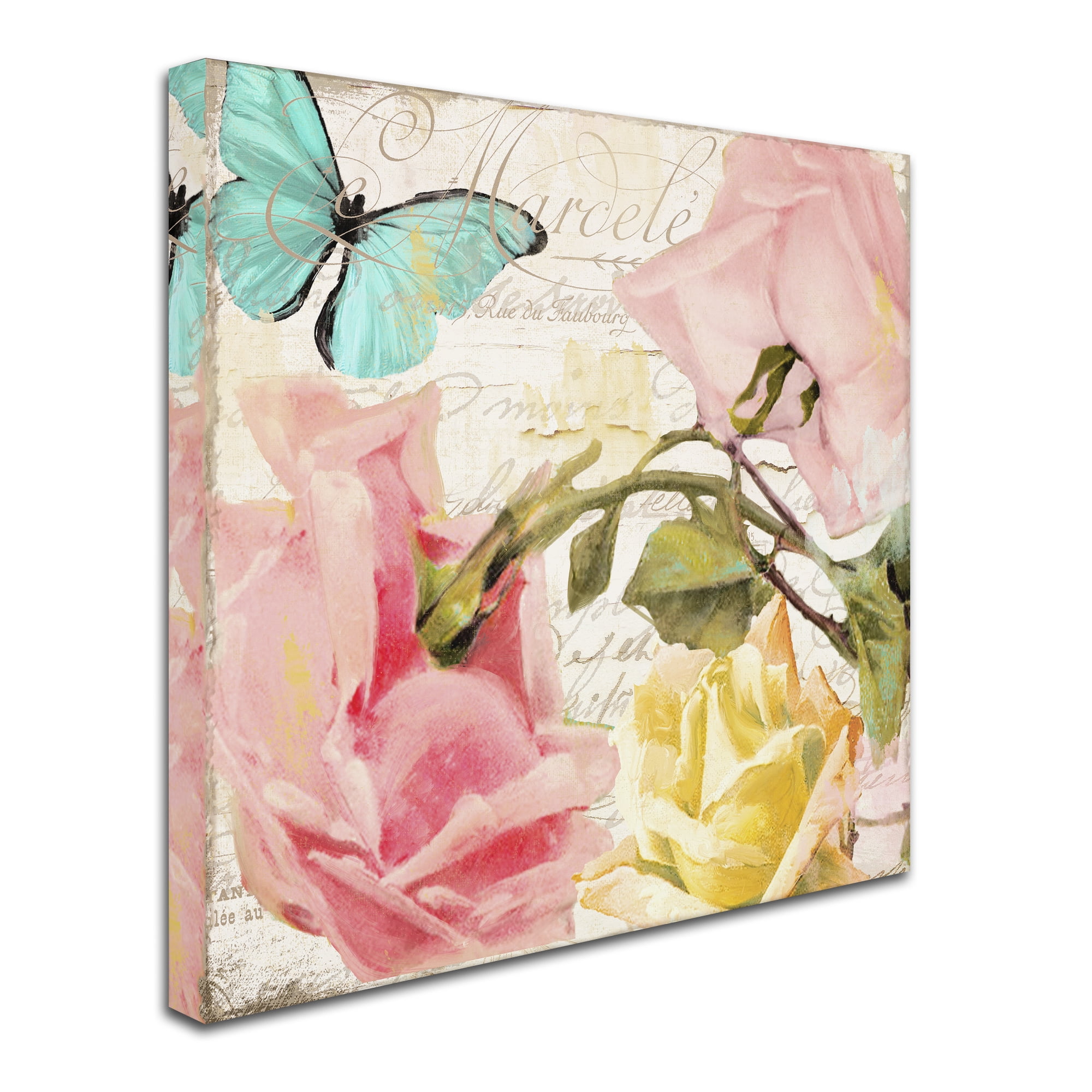 Trademark Fine Art "Florabella I" Canvas Art by Color Bakery
