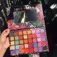 thumbnail image 2 of Paleta de sombras de ojos HUOGUO Vivid Summer Look de 40 colores, 2 of 4