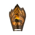 thumbnail image 6 of Meyda Tiffany 161606 Moose 12" Tall Wall Sconce - Copper, 6 of 6