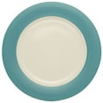 thumbnail image 4 of Noritake Colorwave Turquoise Set of 4 Rim Dinner Plates, 4 of 7
