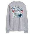 thumbnail image 2 of Dr. Seuss - Why Fit In - Men's Long Sleeve Graphic T-Shirt, 2 of 5