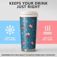 thumbnail image 2 of Christmas 18oz Double Drinking Coffee Mug – Vacuum Insulated Stainless Steel Travel Cup with Leakproof Lid, 316 Steel Thermos Tumbler for Hot & Cold Beverages, 2 of 7