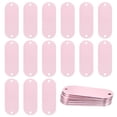 thumbnail image 1 of Uxcell Paquete de 25 Etiquetas en Blanco para Perros, 2" x 0.75" x 0.04" Etiquetas de Estampado de Metal, Etiquetas de Aluminio para Grabado/Manualidades [Rosa], 1 of 1