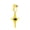 24012502-1, variant on Cross-shaped navel clip, heart-shaped non-piercing navel ring, piercing jewelry, direct factory sale