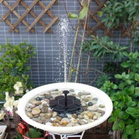 Multilateral Solar Panel Flower Shape Water Pump Small Garden Solar Panel Flower Shape Water Pump