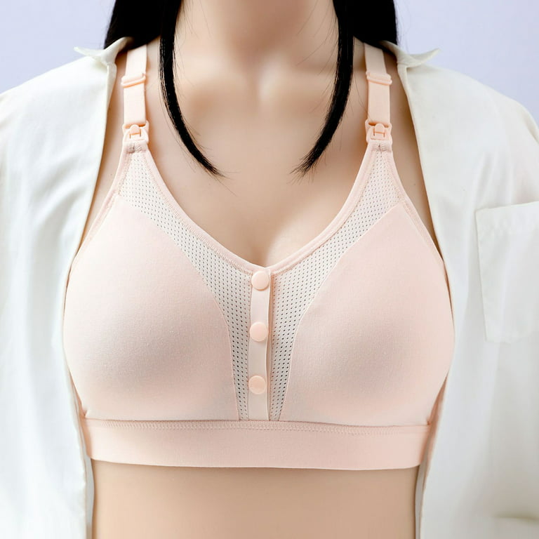 Halter Tops for Women with Built in Bra, Women's Bra Bra Front Open  Breast-Feeding Bra Everyday Underwear, Yoga Tops for Women Built in Bra