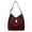 Burgundy, variant on SPEKSEE Women Faux Suede Shoulder Bag Large Capacity Travel College Work Tote Handbag Handbag for Women Work Shopping Travel