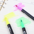 thumbnail image 3 of Juego de rotuladores de doble pincel, 120 colores, rotuladores de punta de fieltro, rotuladores de pincel grueso y fino para niños y adultos, rotuladores para bullet journal, letras a mano, manga,, 3 of 5