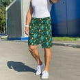 thumbnail image 6 of Sikiie Pineapple And Cactus Mens Pajama Shorts, Lightweight Lounge Pant with Pockets Soft Sleep Pj Shorts for MenMedium, 6 of 6