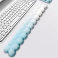 thumbnail image 3 of Ergonomic Keyboard Wrist Rest Pad with Memory Foam Wrist Support Soft PU Leather for Comfortable Typing, 3 of 8