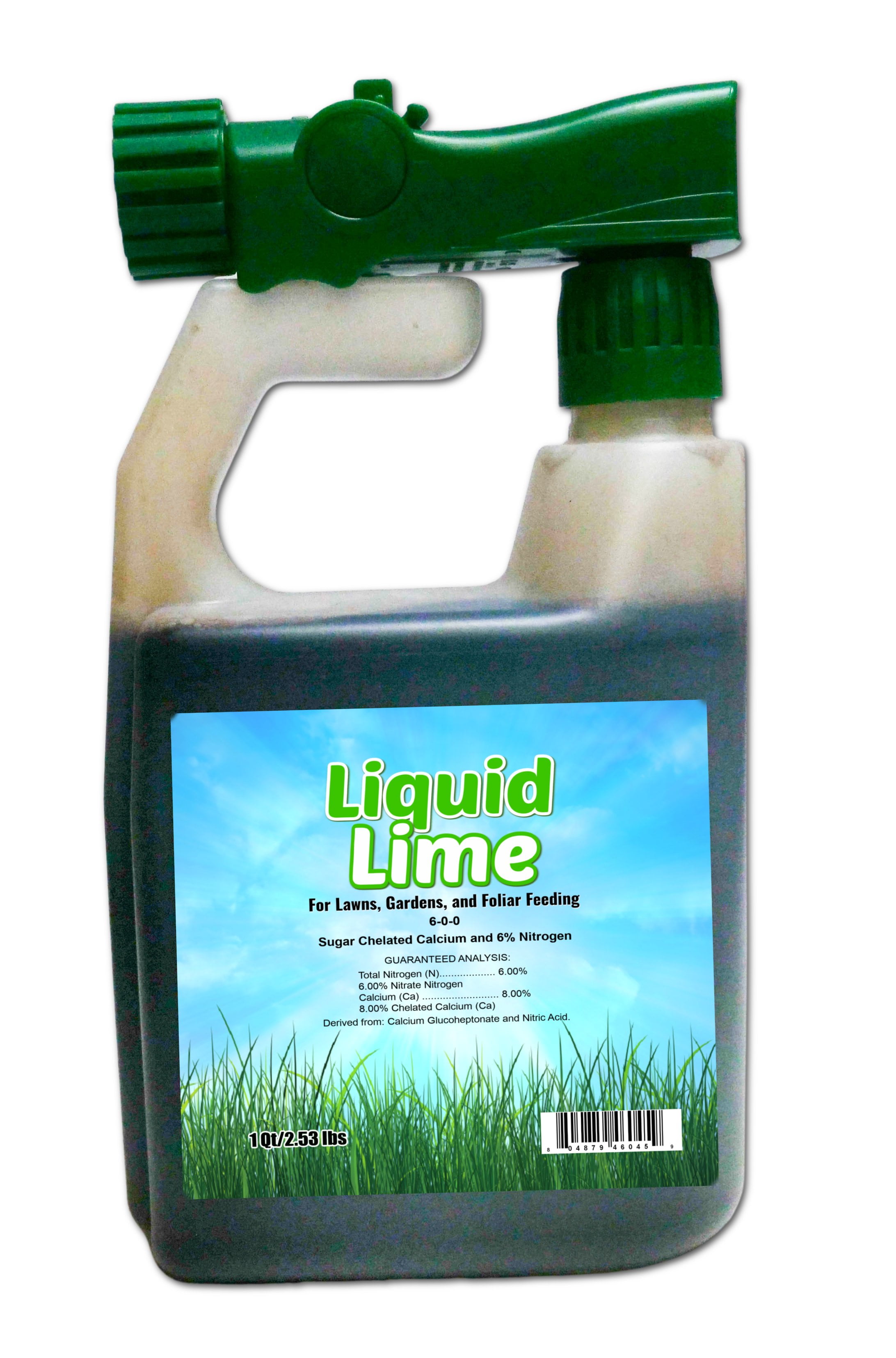 Natures Lawn Liquid Lime Formula SugarChelated Calcium for Lawns
