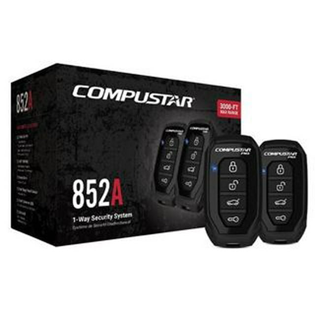 Compustar CS852A 1Way 3000' Alarm Keyless Siren Control Module CM2400