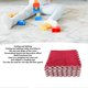 thumbnail image 4 of 10pcs Interlocking Floor Mat Soft Warm Cuttable Multipurpose Plush Foam Rugs for Children Room Bedroom Type 1, 4 of 4