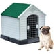 thumbnail image 1 of Casa Para Perro Q Perrón Raza Chica Color Verde Con puerta, 1 of 8