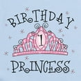 thumbnail image 2 of CafePress - Tiara Birthday Princess 1St Infant Bodysuit - Baby Light Bodysuit, Size Newborn - 24 Months, 2 of 4