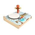 thumbnail image 1 of Tambor de madera para niños, instrumento musical, juguete educativo sensorial para niños pequeños Estilo B, 1 of 9