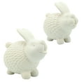 thumbnail image 5 of Sagebrook Home 6"h Bunny Accent, White, 5 of 5