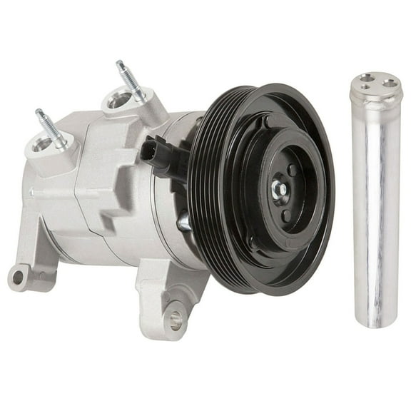 AC Compressor & A/C Drier For Jeep Liberty & Dodge Nitro 3.7L V6 2009 2010 2011 2012 - BuyAutoParts