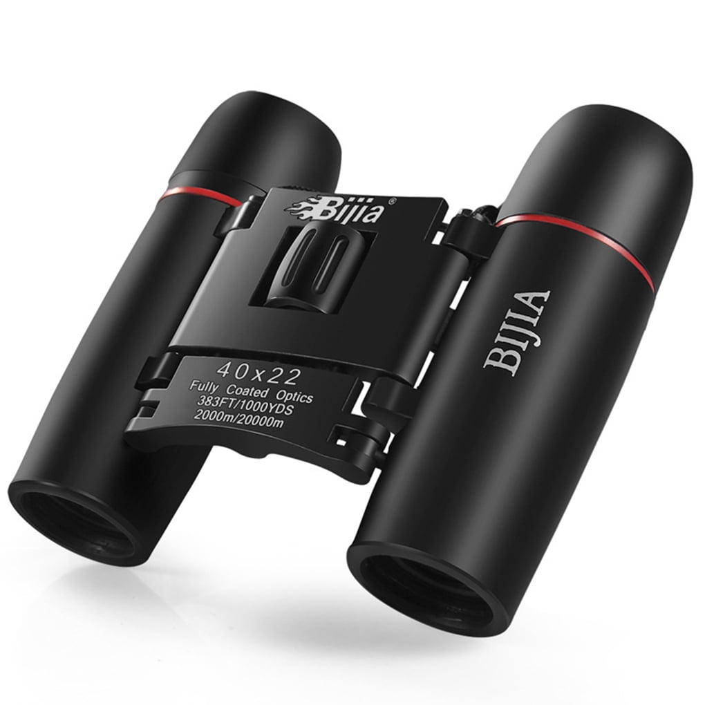 BIJIA 40*22 Mini Folding Binoculars Pocket Telescope Opera Glasses for
