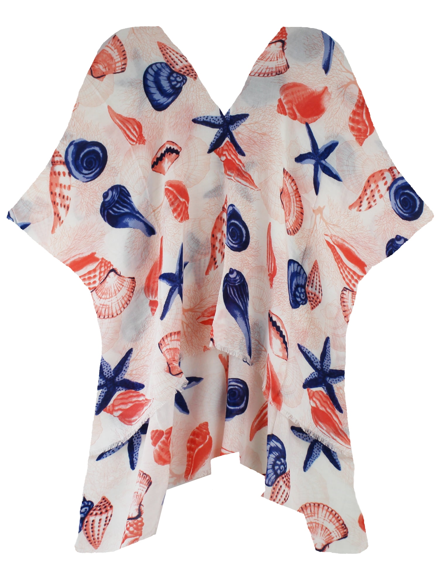 coral beach cover up
