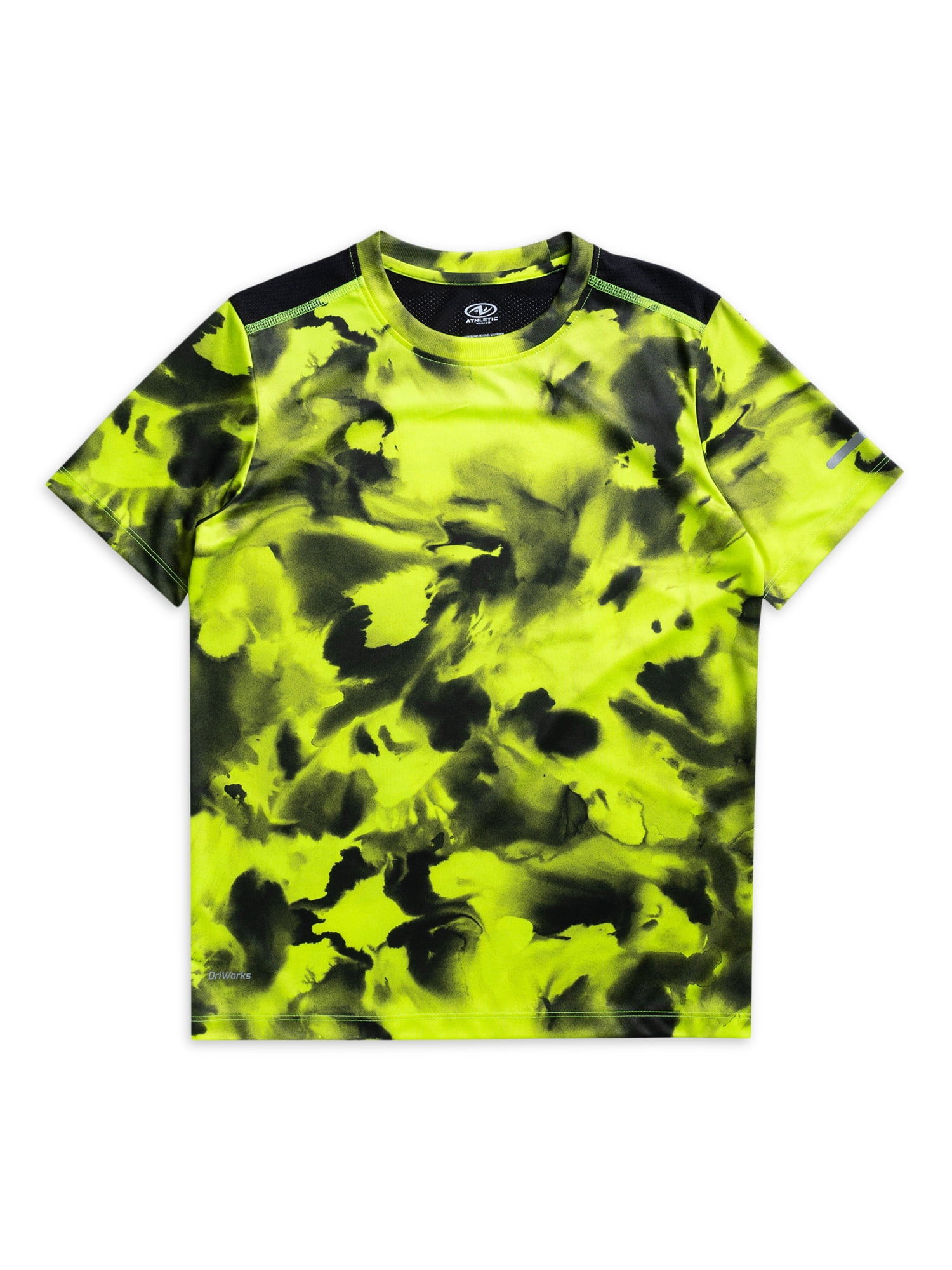 Athletic Works Boy's Short Sleeve Printed T-Shirt, Sizes 4-18 & Husky